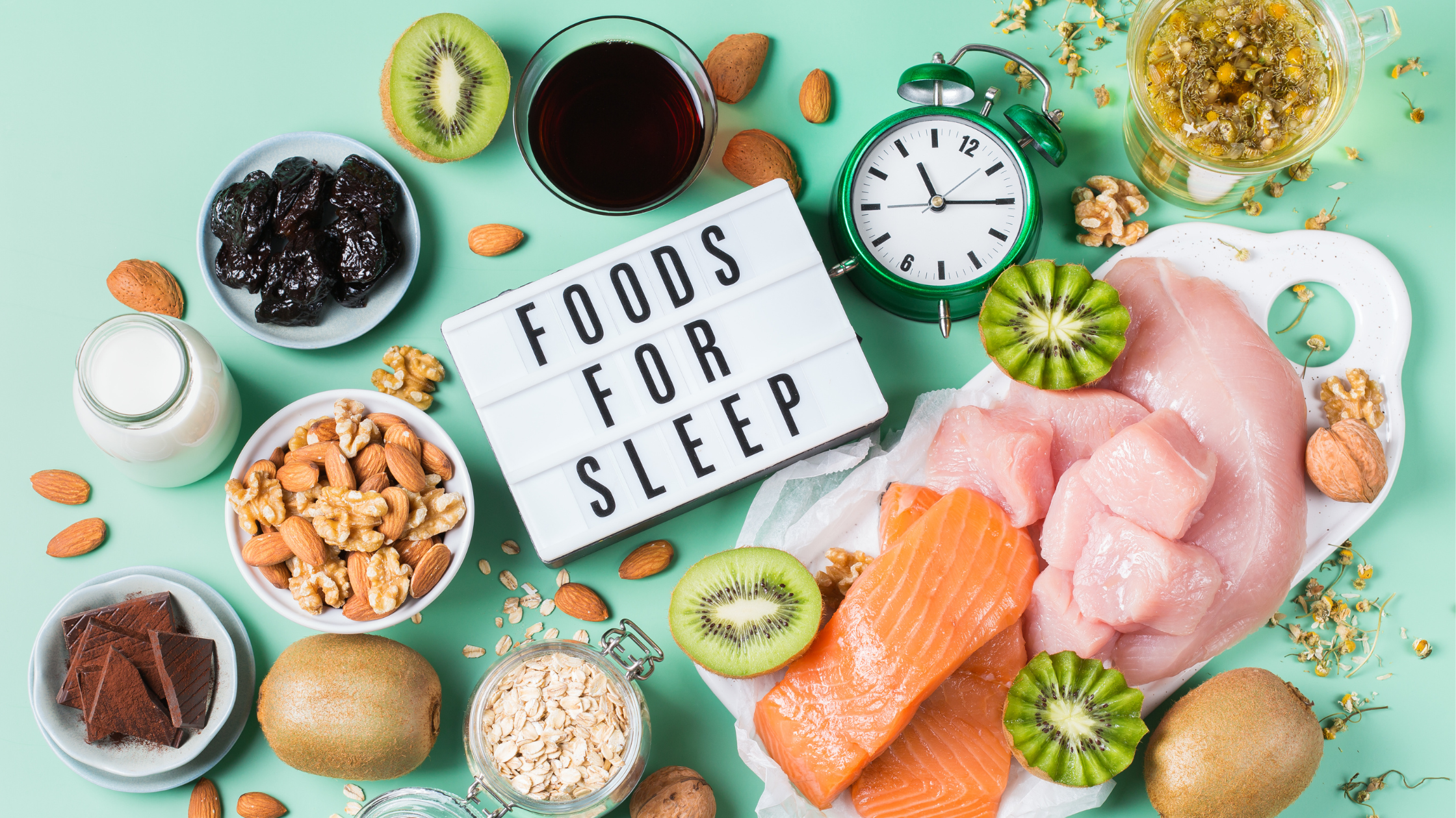 Food that helps with sleep and sports performance