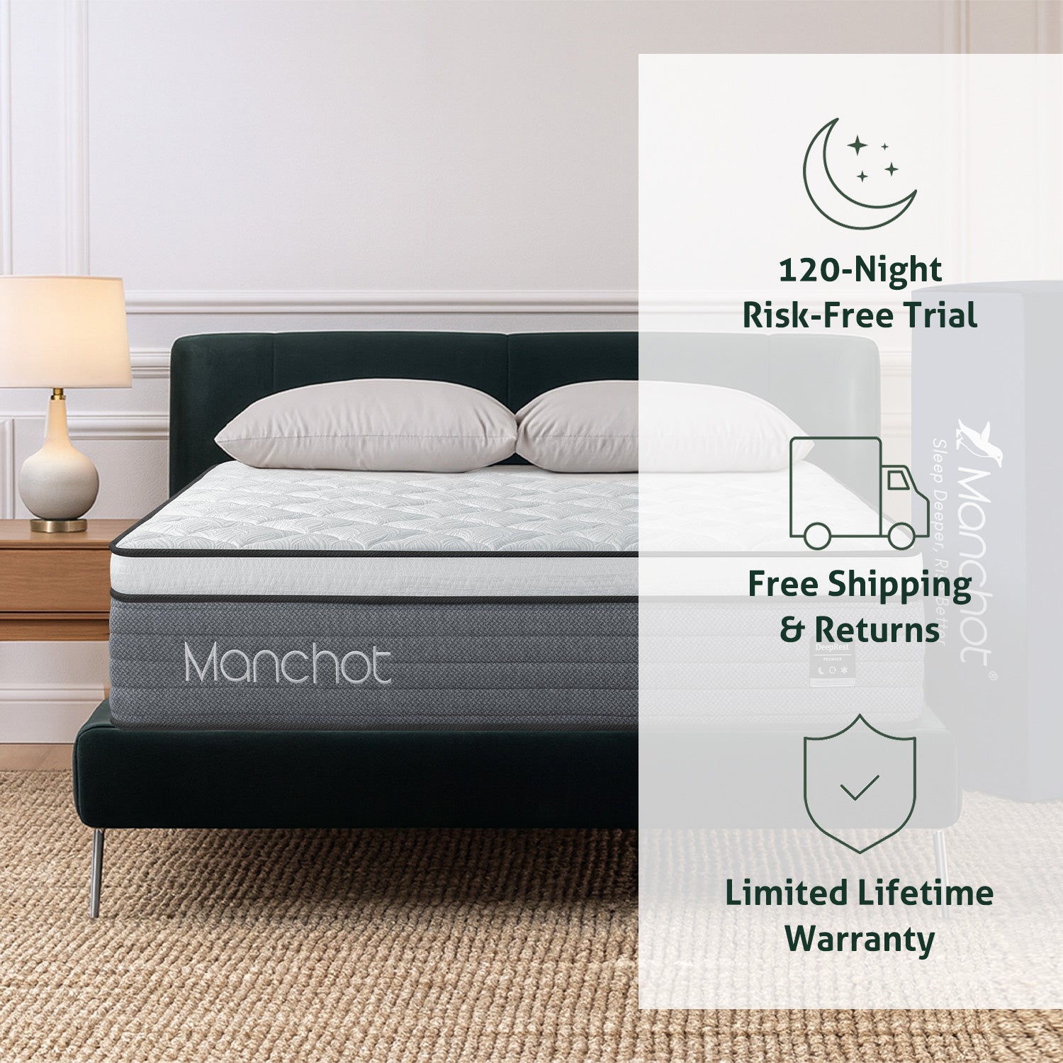 Manchot EcoComfort Hybrid Mattress