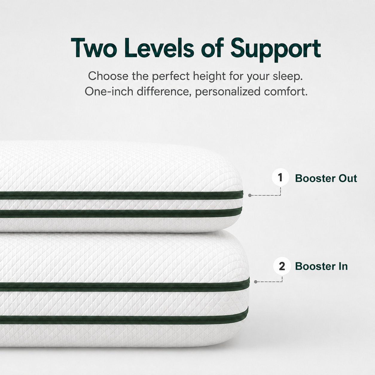 Manchot Cradle Fill-free Adjustable Pillow
