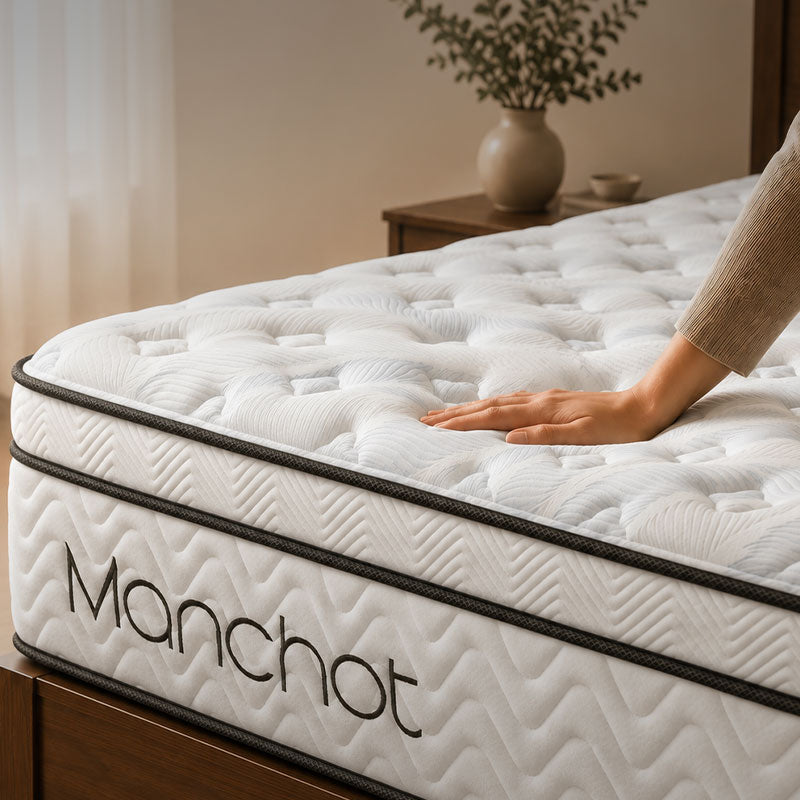manchot essential hybrid mattress pressure relief comfort surface