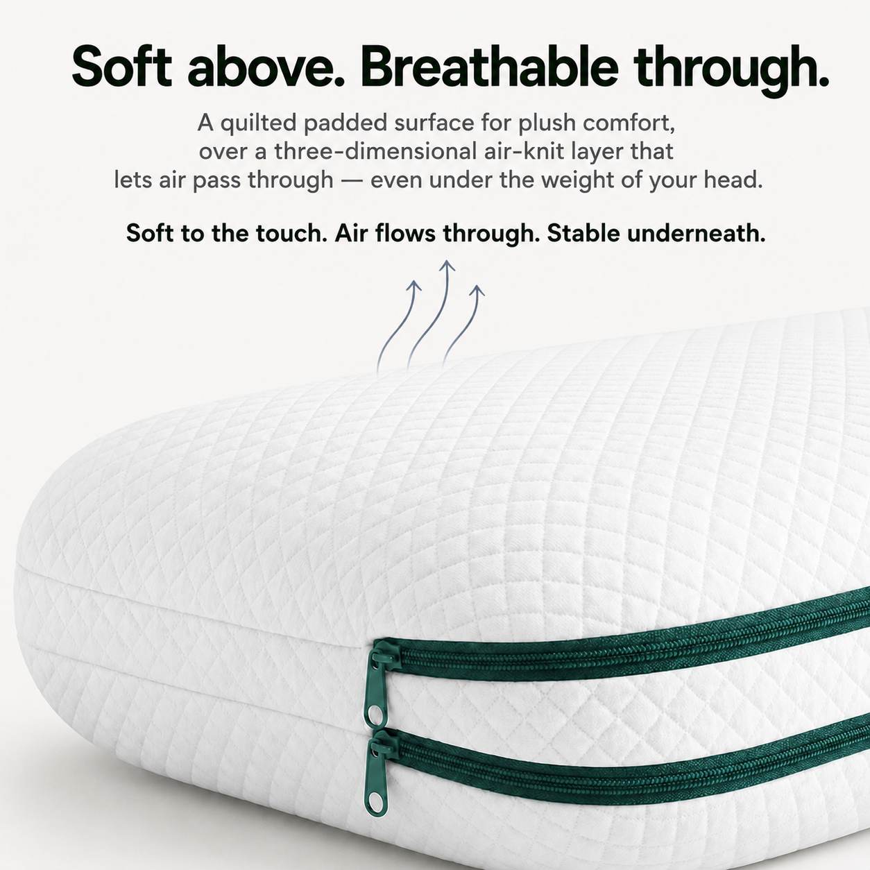 Manchot Cradle Fill-free Adjustable Pillow